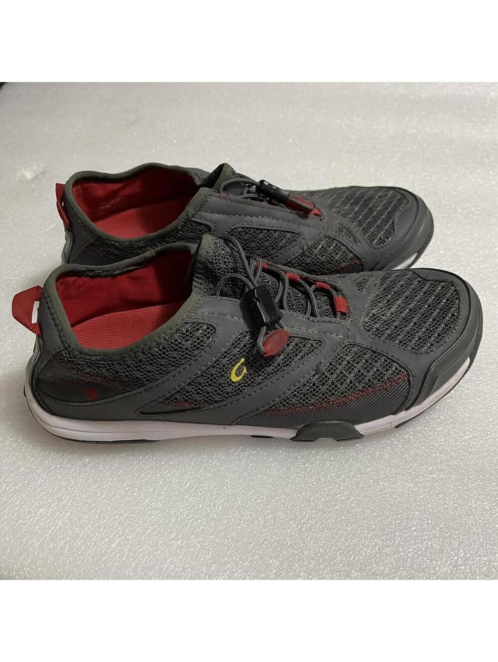 Olukai grey running shoes #running #athletic